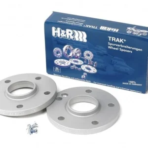 H&R Trak+ 15 mm:n vanteenadapteri Porsche-vanteille – 5/130, 71,6 mm CB, 14x1.5 → 5/100, 57,1 mm CB, 14x1.5