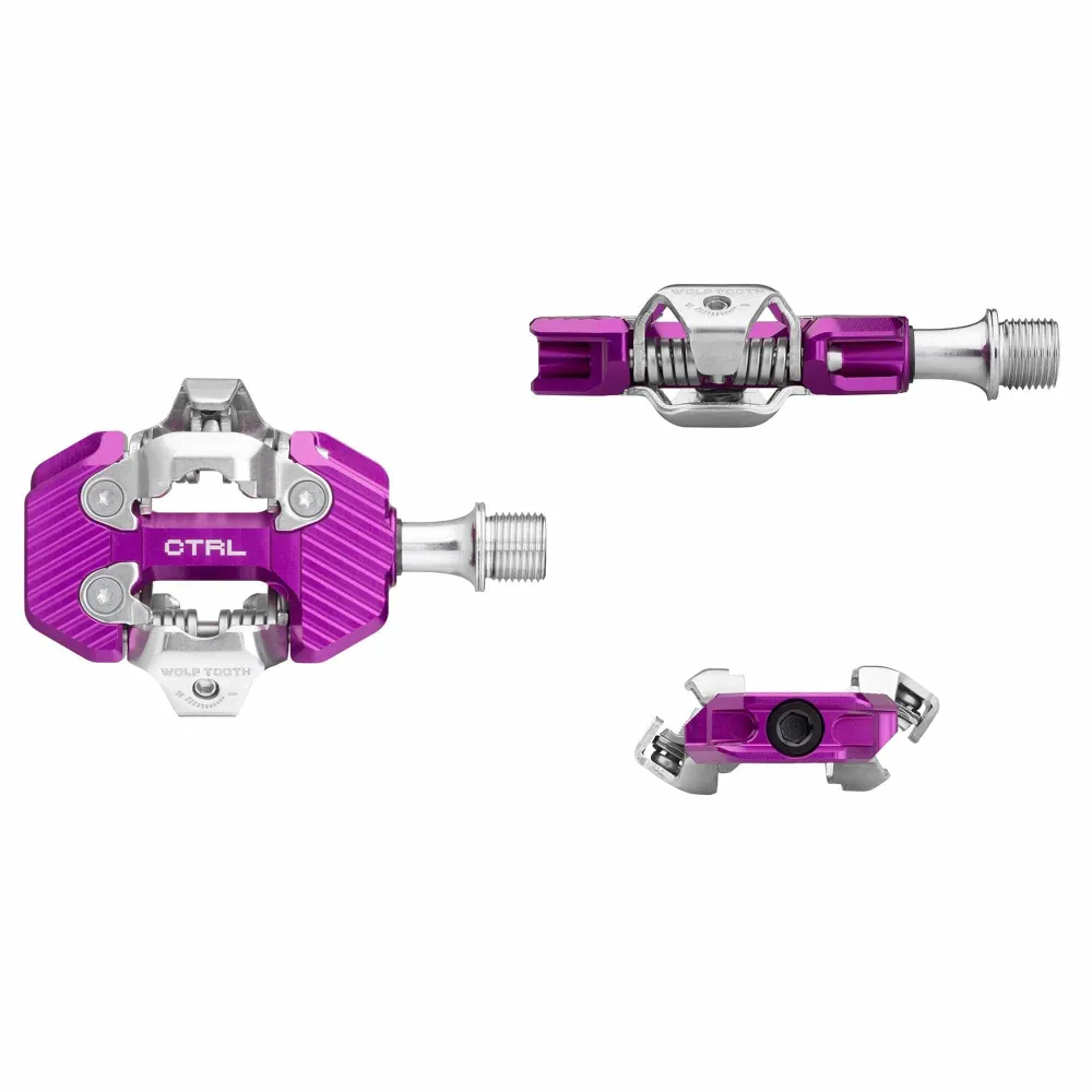 WOLF TOOTH CTRL TRAIL Clipless Violet polkimet