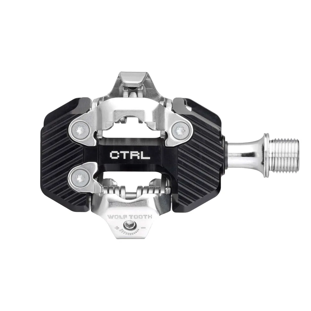 WOLF TOOTH CTRL TRAIL Clipless-polkimet Musta