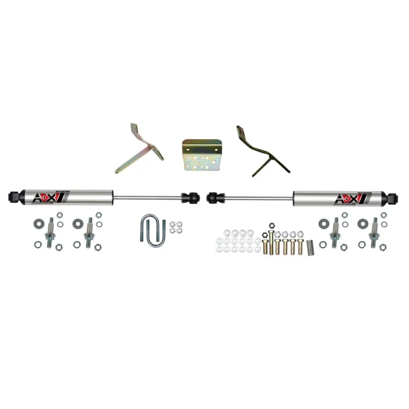 Skyjacker 09-13 Ram 2500/09-12 3500 ADX 2.0 Dual Stabilizer Kit w/ CNC Machined Polished Alum.