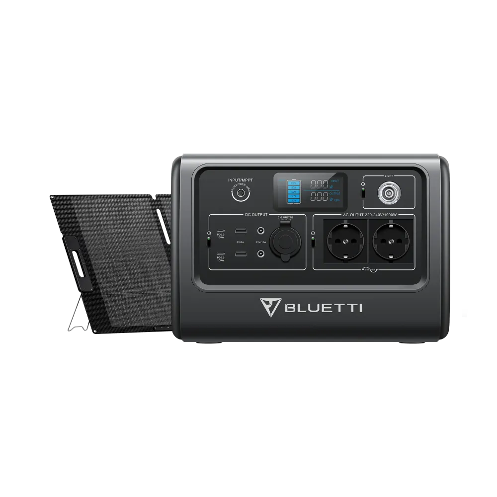 Bluetti EB70+200 W Solar Generator Kit