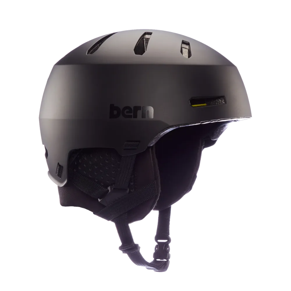 Bern Macon 2.0 MIPS Junior Winter Kypärä - Matte Black Bern Helmets