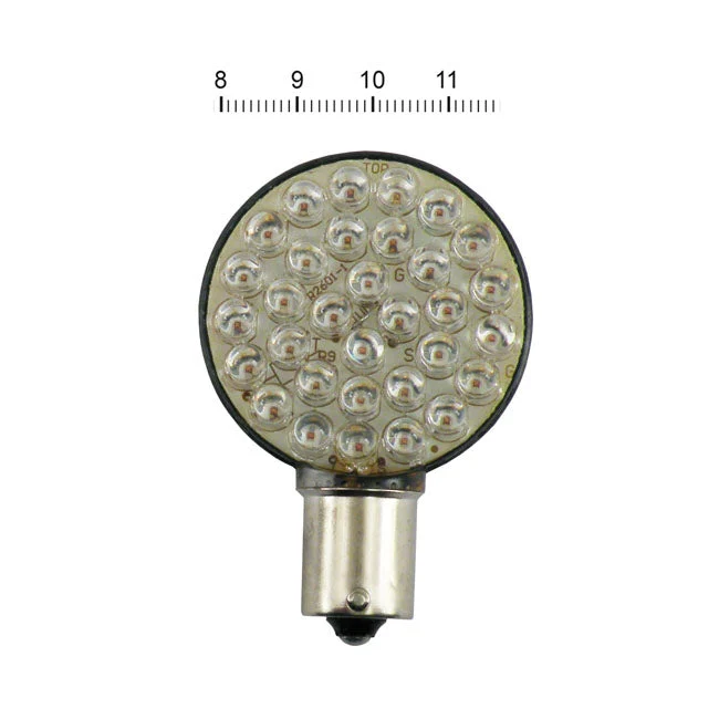Lollipop Flat LED-lamppu 1156 punainen