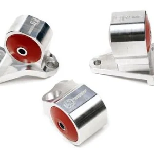 Innovative 92-95 Civic K-Series Silver Aluminum Mounts 75A Bushings (Not K24 Trans)
