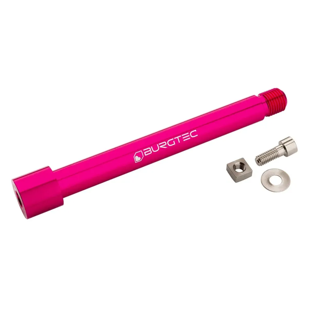 BURGTEC etupyörän akseli FOX-haarukkaan 15x110 mm Boost KaboltX 2021 Pinkki