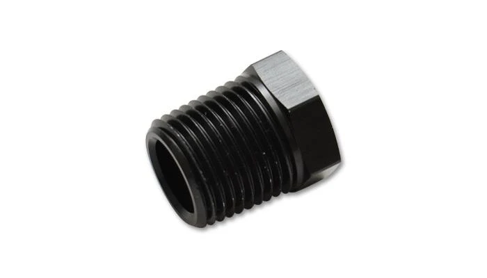 Vibrant 1/2in NPT Socket Pipe Plugs - Aluminum