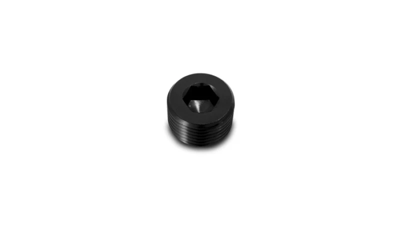 Vibrant 1/2in NPT Socket Pipe Plugs - Aluminum