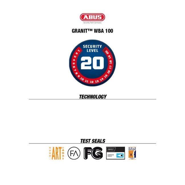 Abus WBA 100 Granit maa-ankkuri