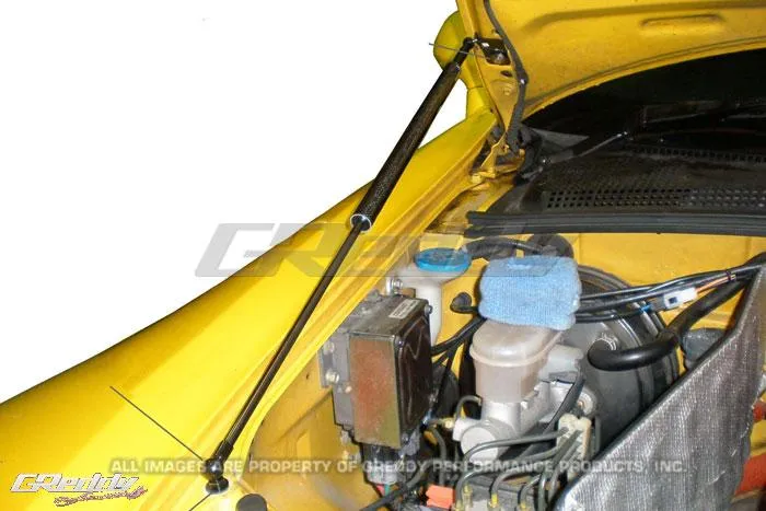 GReddy 00-09 Honda S200 AP1/AP2 Engine Hood Lifter Kit (Designed OEM weight hoods.)