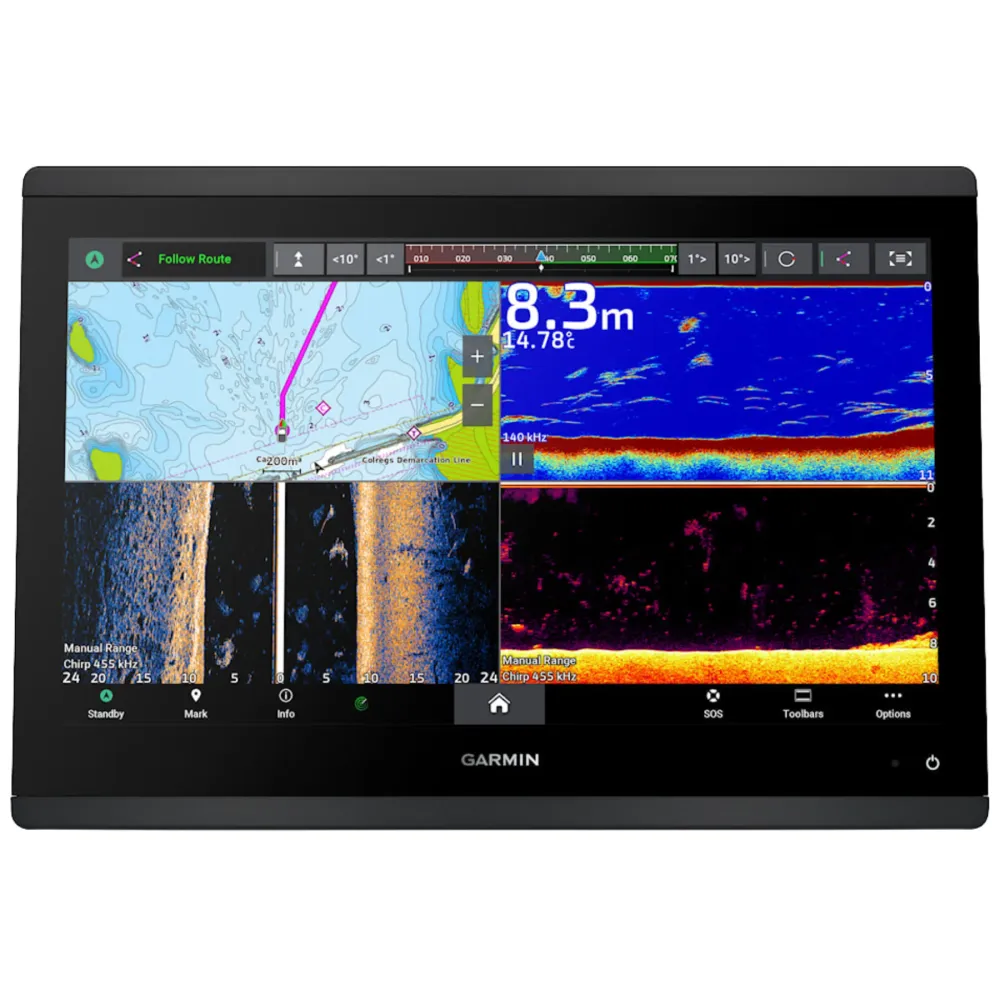 Garmin GPSMAP 1623xsv Kaikuluotain/Karttaplotteri