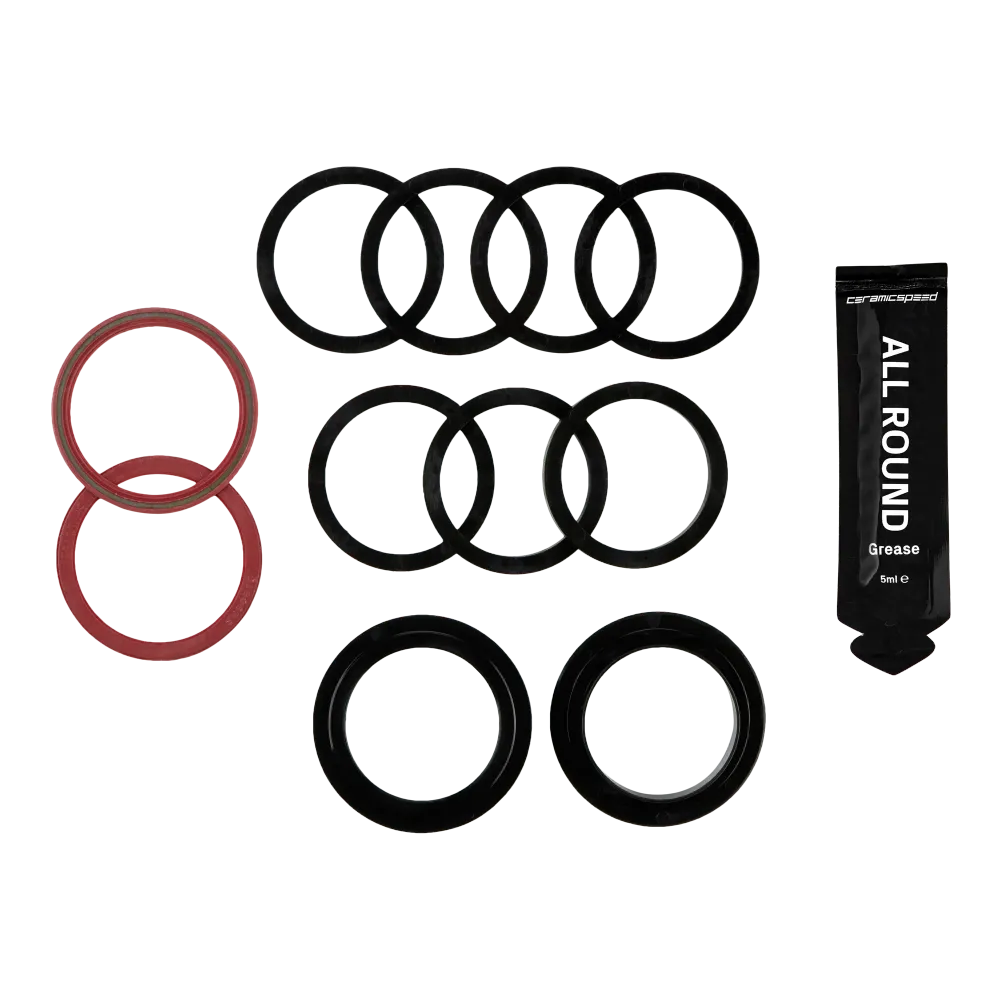 Ceramic Speed 30mm Threaded and EVO386 DUB Service Kit - keskiön huoltokitti