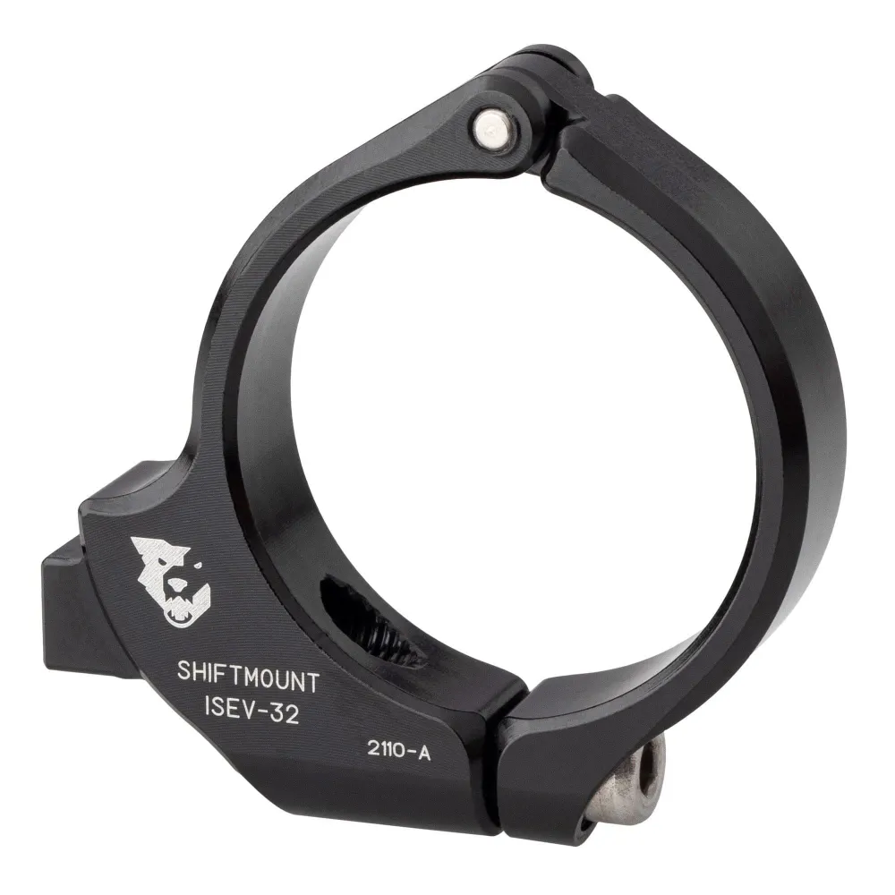 Asennussovitin WOLF TOOTH ShiftMount ISEV-31.8 Shimano I-SPEC EV Shifter > Ohjaustanko 31,8 mm