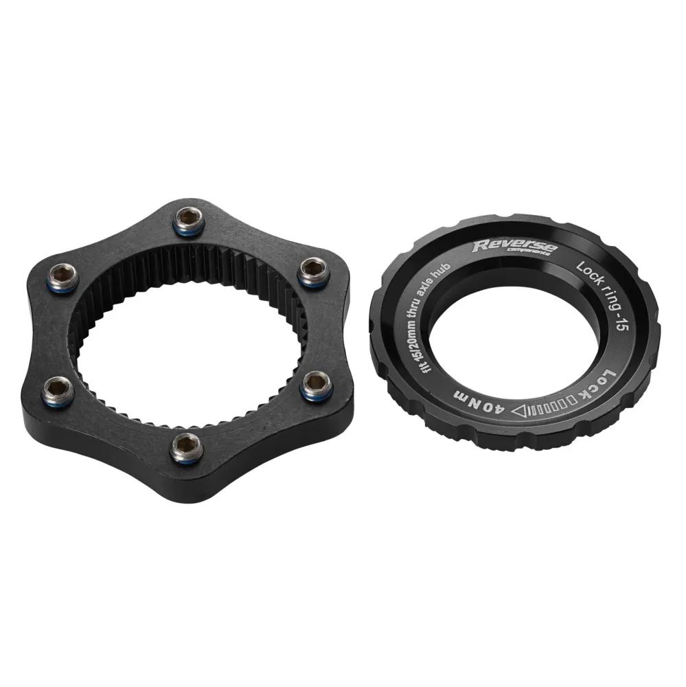 Centerlock > 6 reiän sovitin KÄÄNTÖKOMPONENTIT Musta