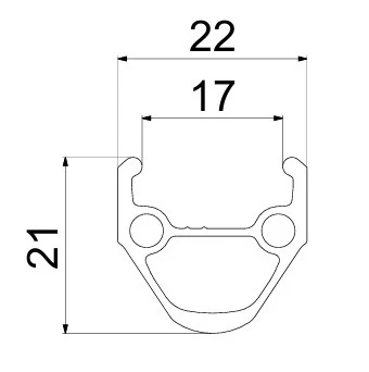 MAVIC ACCESS R17 etupyörä