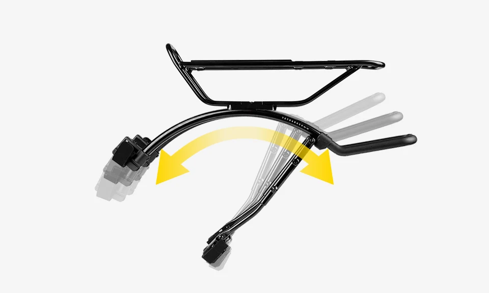 MTB-kannatin TOPEAK TETRARACK M2 HD Musta