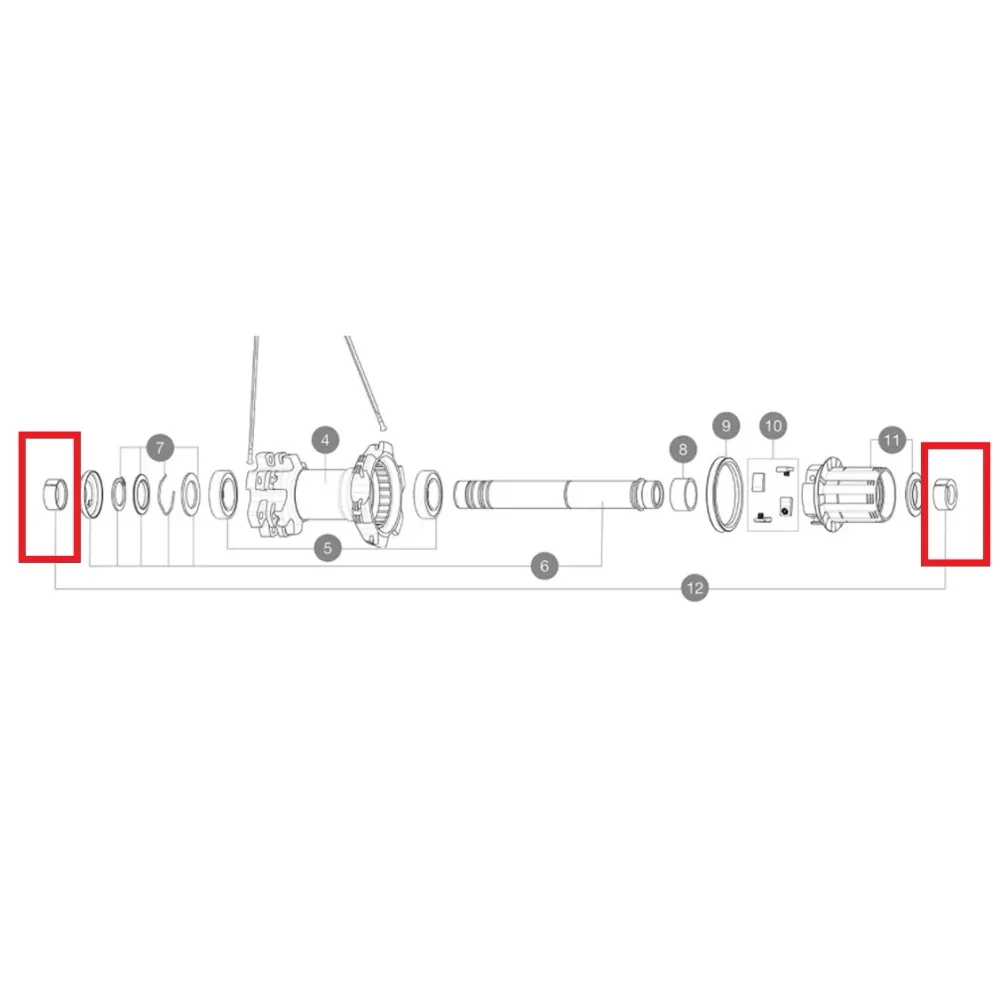 Sovitin MAVIC YELL BOOST takapyörään Self Adjust 12x148mm:lle