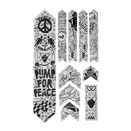 ALL MOUNTAIN STYLE EXTRA pumppu Peace Frame Protectorille Musta