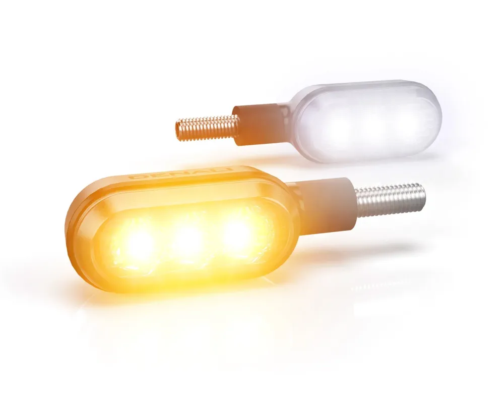 T3 Switchback M8 LED-suuntavilkut - Edessä DENALI Electronics