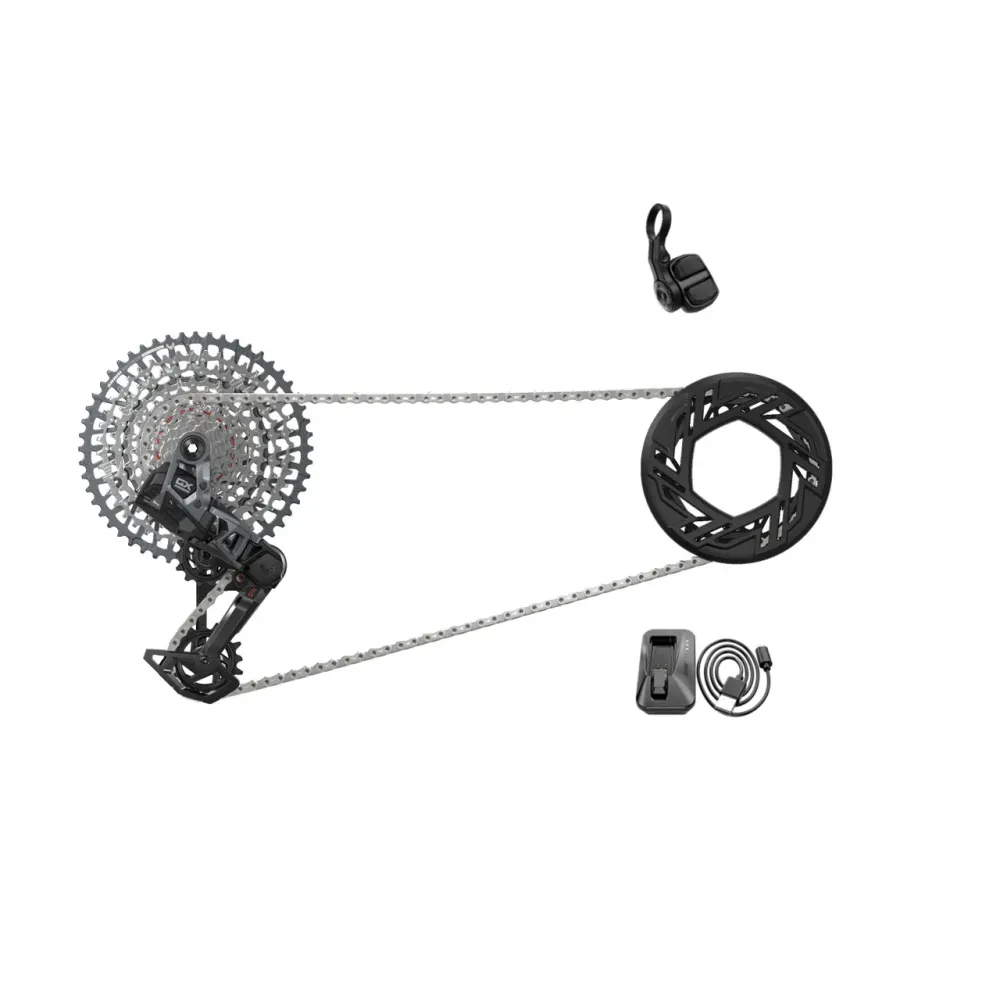 SRAM GX EAGLE E-MTB 104BCD AXS T-Type 36 DTS Clip-on 10/52 USB-C-paketti