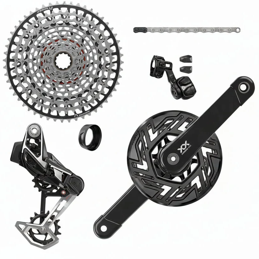 SRAM XX EAGLE E-MTB BROSE ISIS AXS T-TYPE 36 hammasta CLIP-ON 10/52 USB-C paketti