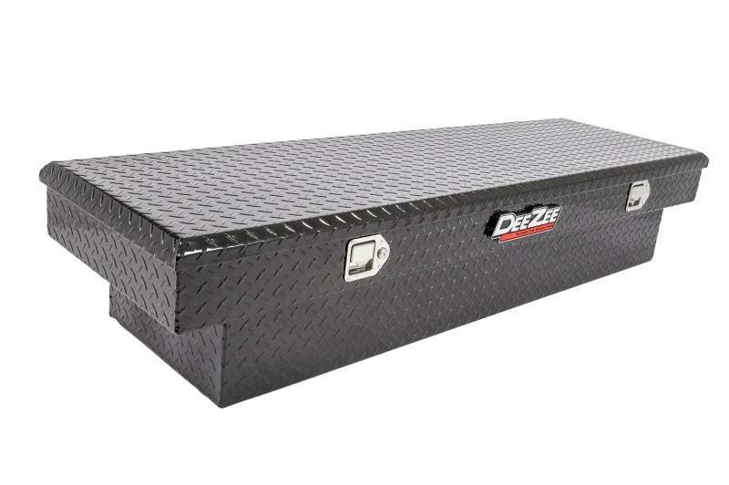 Dee Zee Universal Tool Box - Red Crossover - Single Lid Black BT Full Size