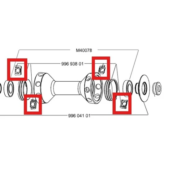 2 kpl MAVIC TRACOMP hopeiset renkaat + pidikkeet