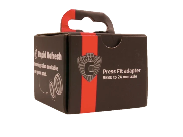 CONNECT adapteri Bottom bracket Pressfit adapter BB30 to 24 mm axle