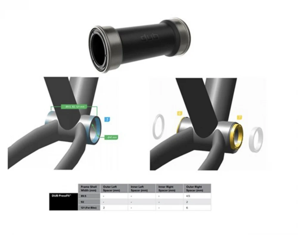 SRAM AM BB DUB PF 89.5/92 MTB