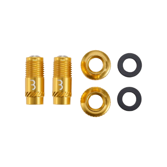 Venttiilin kärjet BBB CORE CAP Gold (x2)