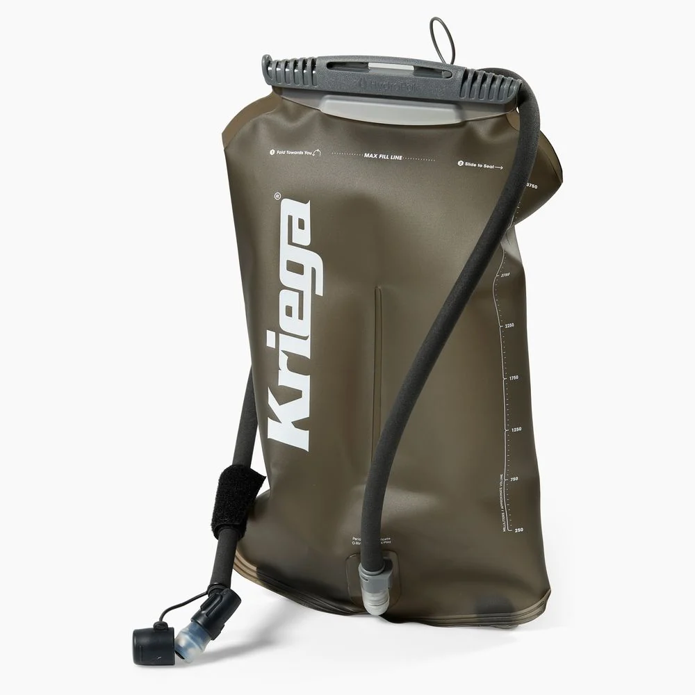 Kriega Hydrapak® 3.75L moottoripyörän nestepakkaus