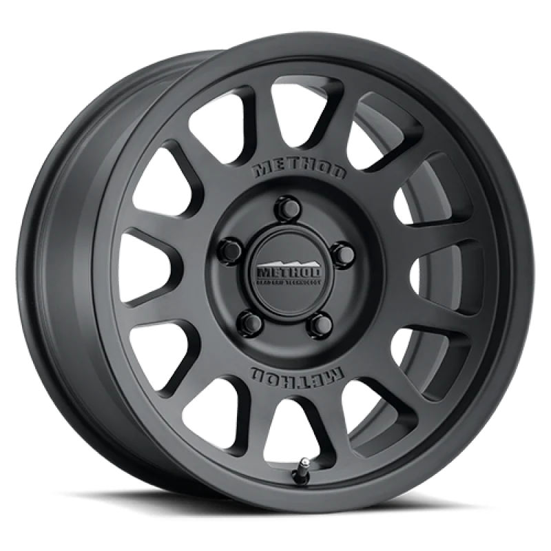 Method MR703 Bead Grip, 16x6 +68mm Offset 5x130 78.1mm CB Matte Black